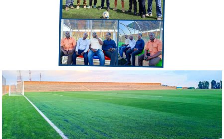 Gicumbi: Akamwenyu ni kose nyuma y’uko bakorewe stade igezweho irimo Tapis!