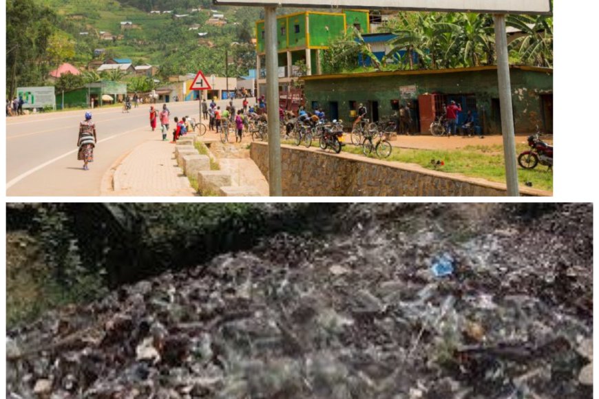 Rulindo: Abacuruzi barinubira umunuko uva mu kimoteri cy’isoko rya Base