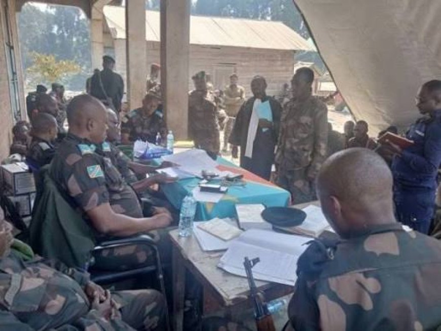 RDC: Abasirikare 84 bashobora gukatirwa urupfu bakekwaho kwigomeka no kwanga kurwanya AFC/M23