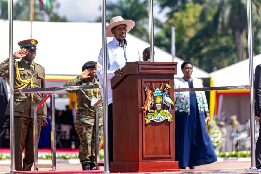 Perezida Museveni yatangiye indi manda y’imyaka itanu ku buyobozi bwa Uganda