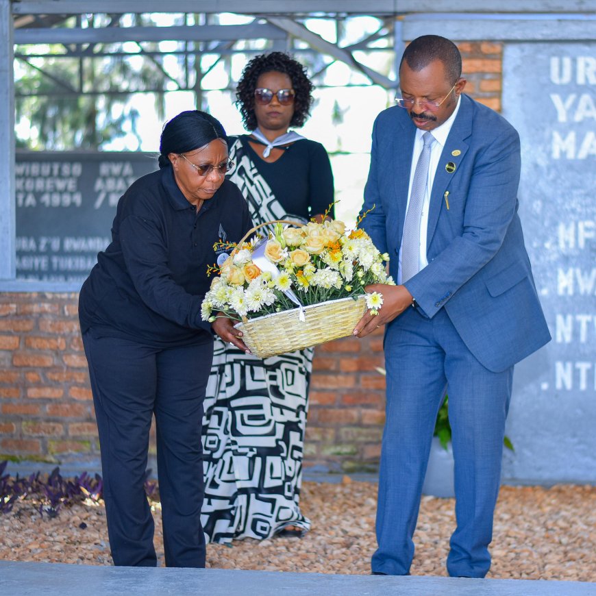 ABAKOZI BA ESe URWIBUTSO SINA GERARD BIBUTSE KU NSHURO YA 32 JENOSIDE YAKOREWE ABATUTSI