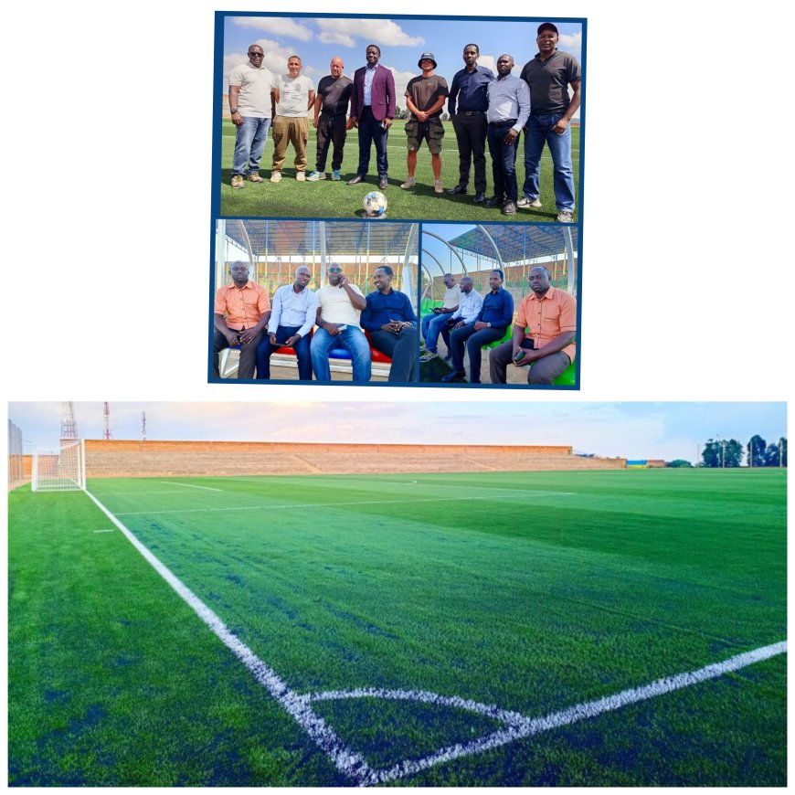 Gicumbi: Akamwenyu ni kose nyuma y’uko bakorewe stade igezweho irimo Tapis!