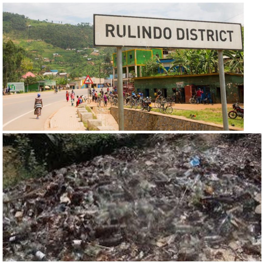 Rulindo: Abacuruzi barinubira umunuko uva mu kimoteri cy’isoko rya Base