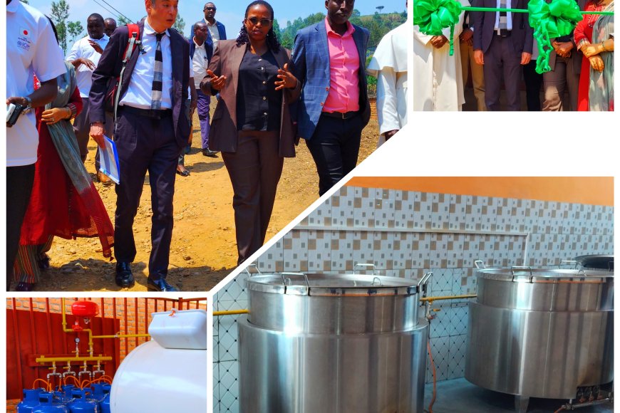 GAKENKE na MUSANZE: Hamuritswe uburyo bwo guteka mu mashuri hakoreshwa Gaz aho gukoresha  inkwi