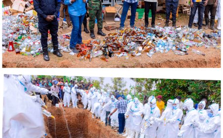 Rulindo: Hangijwe litiro zirenga ibihumbi 22 z’ibinyobwa bitujuje ubuziranenge bifite agaciro ka miliyoni 94.5 Frw