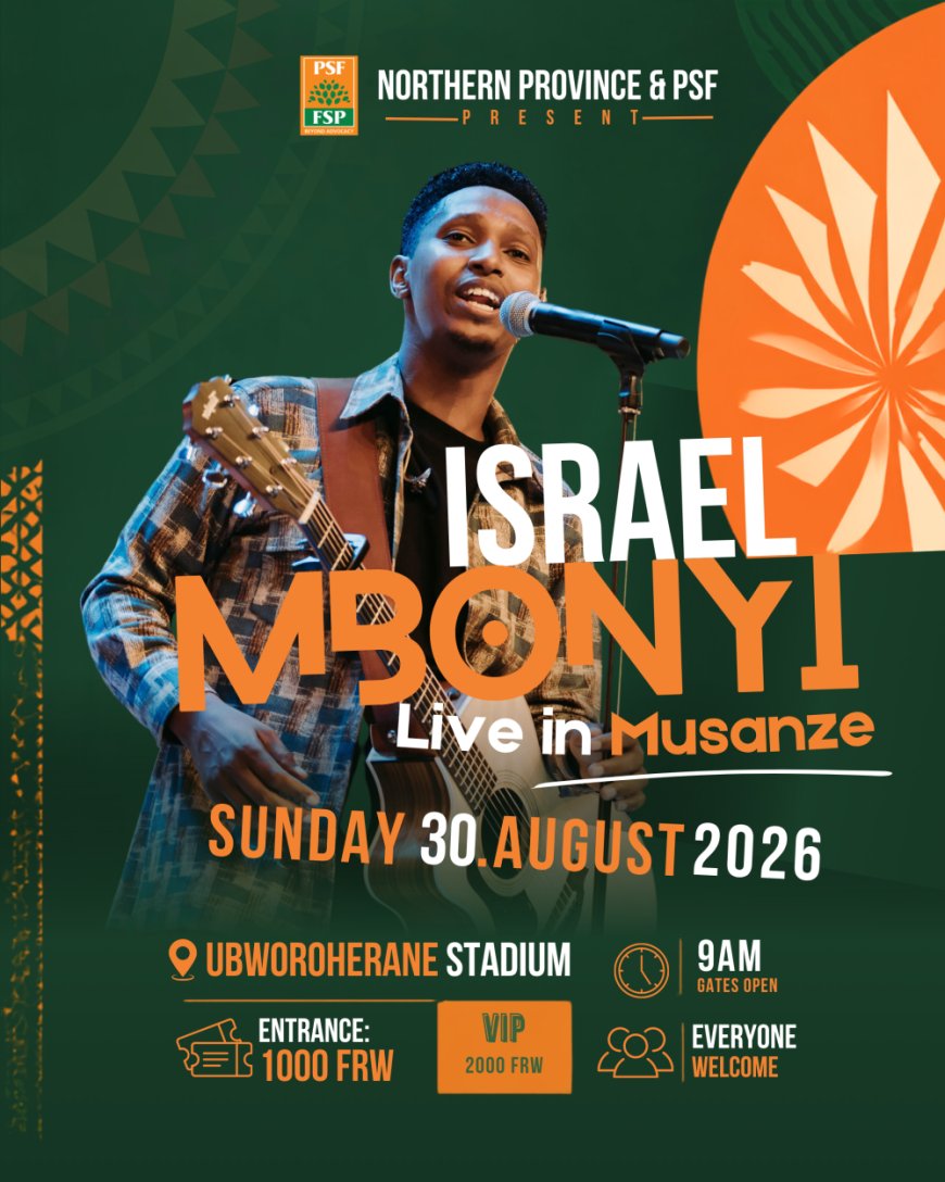 Hatahiwe Israel Mbonyi: Imurikagurisha ry’Intara y’Amajyaruguru rizinjiriza abahanzi arenga miliyoni 30 Frw