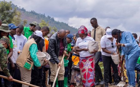 Minisitiri w’Intebe yatangije igihembwe cy’ihinga cya 2027A, asaba abahinzi kongera umusaruro